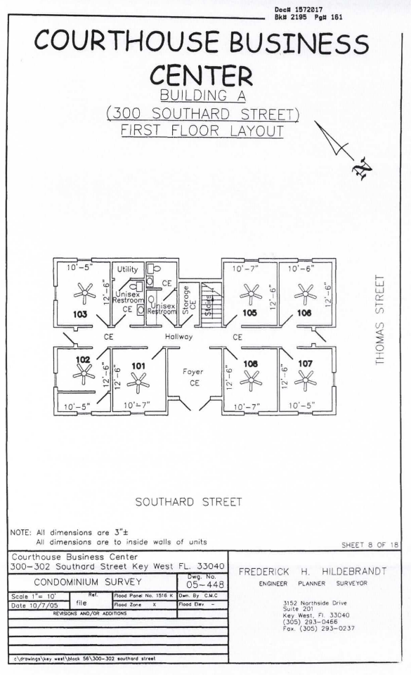 First-floor plan for 300 Southard Street