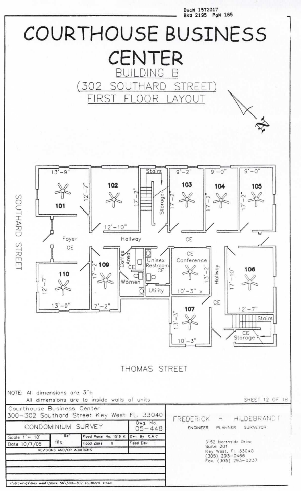 First-floor plan for 302 Southard Street