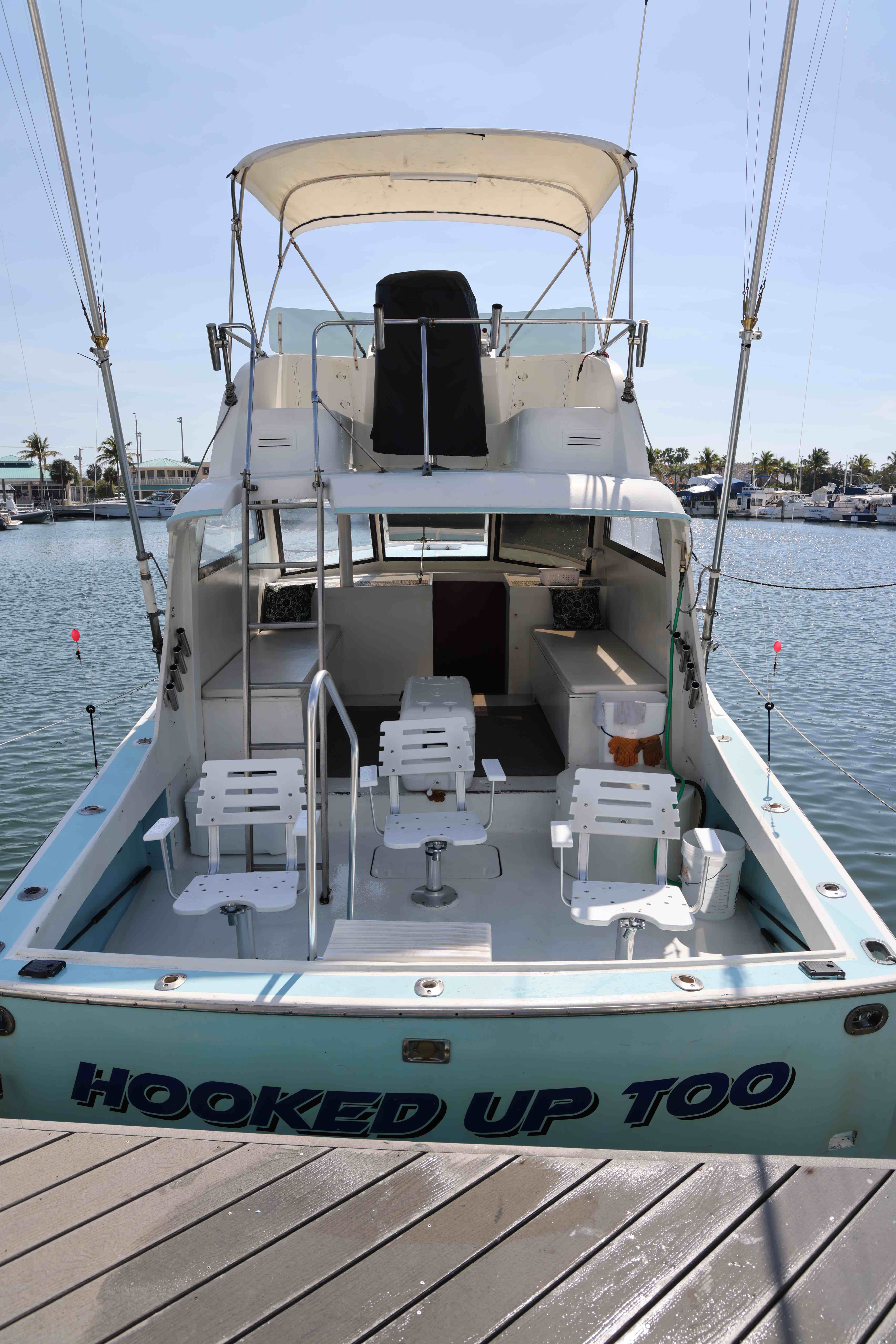 Hooked Up Too charter boat in Key West