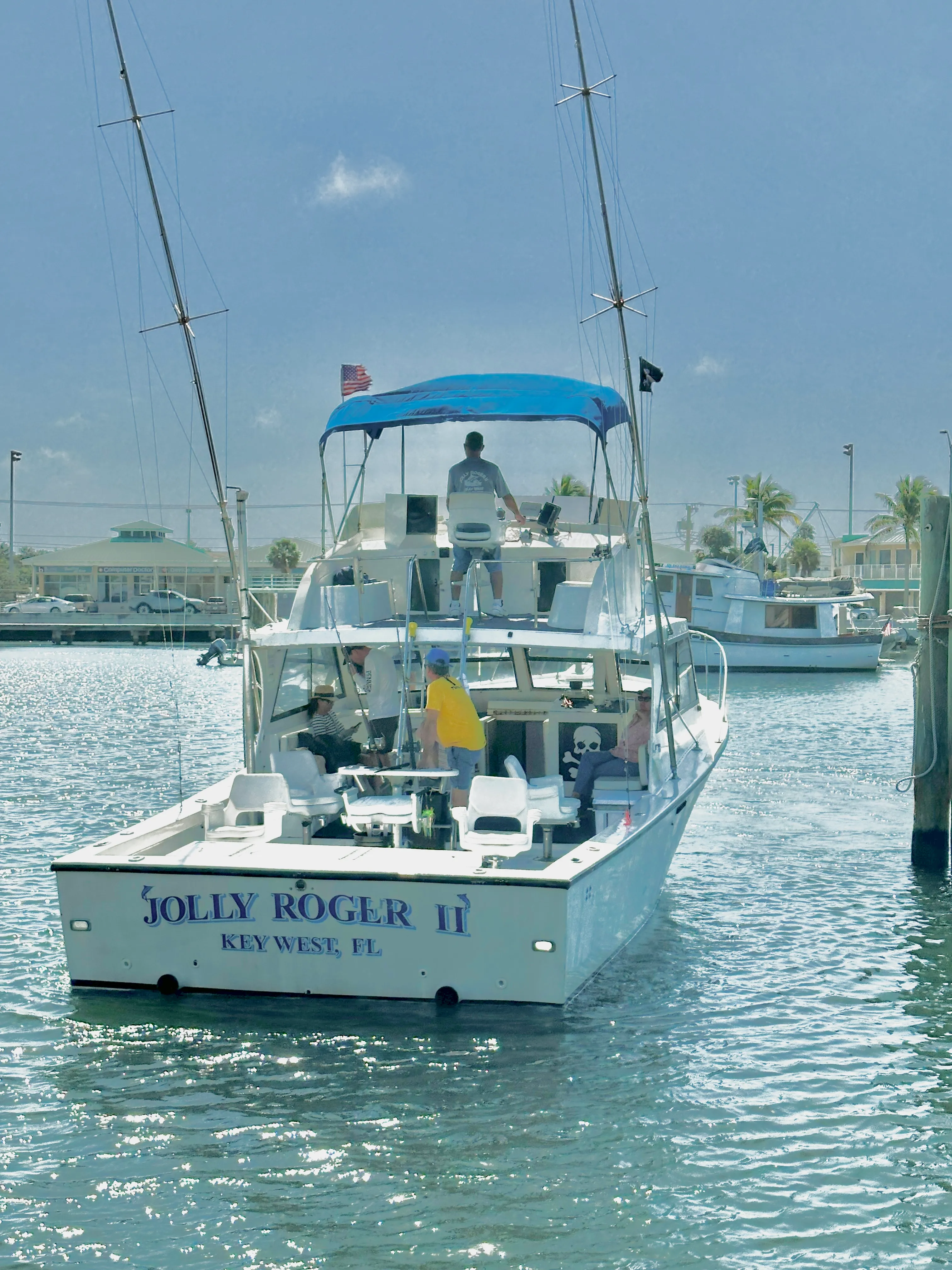 Jolly Roger II charter boat in Key West
