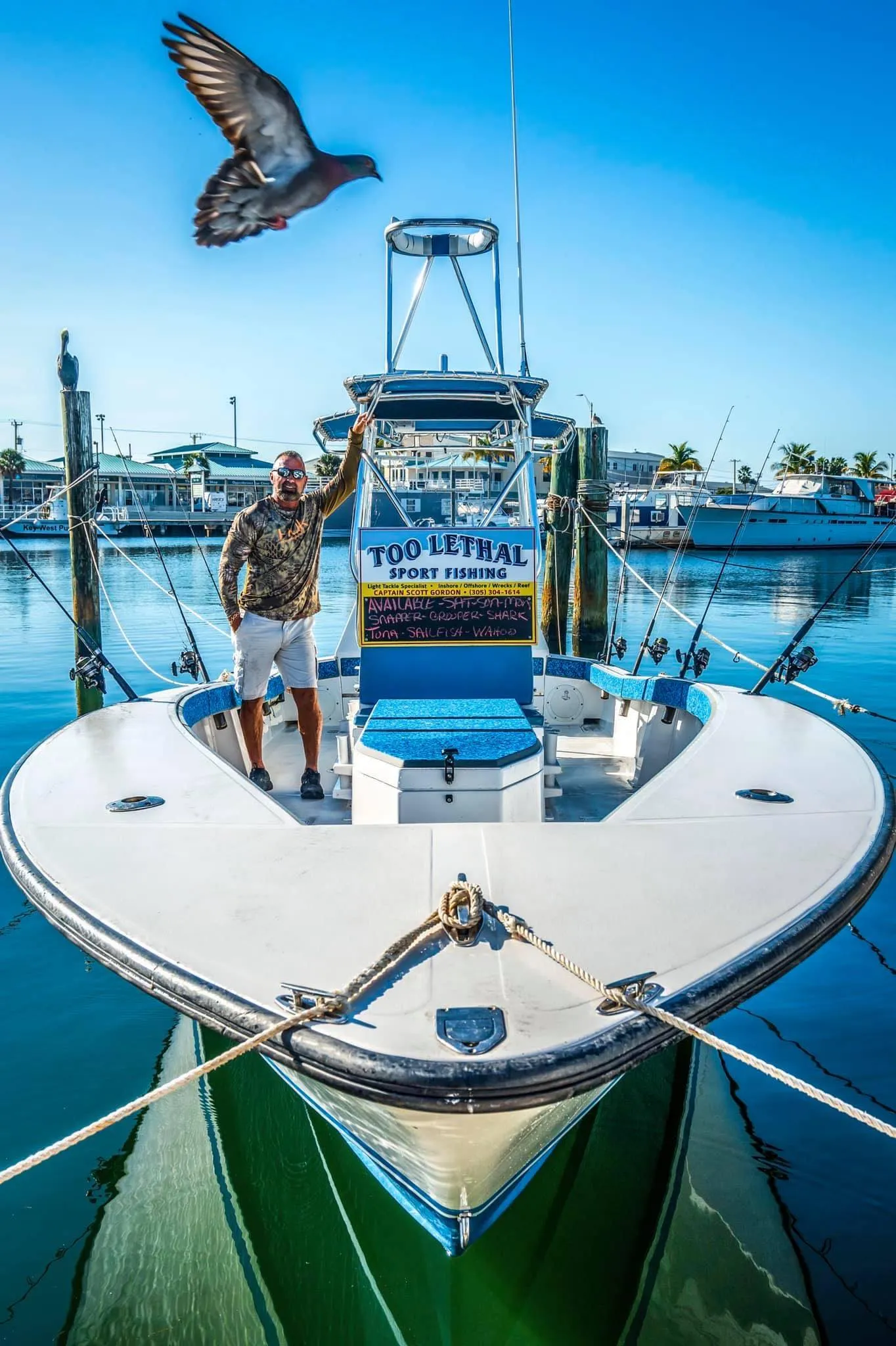 Too Lethal charter boat in Key West